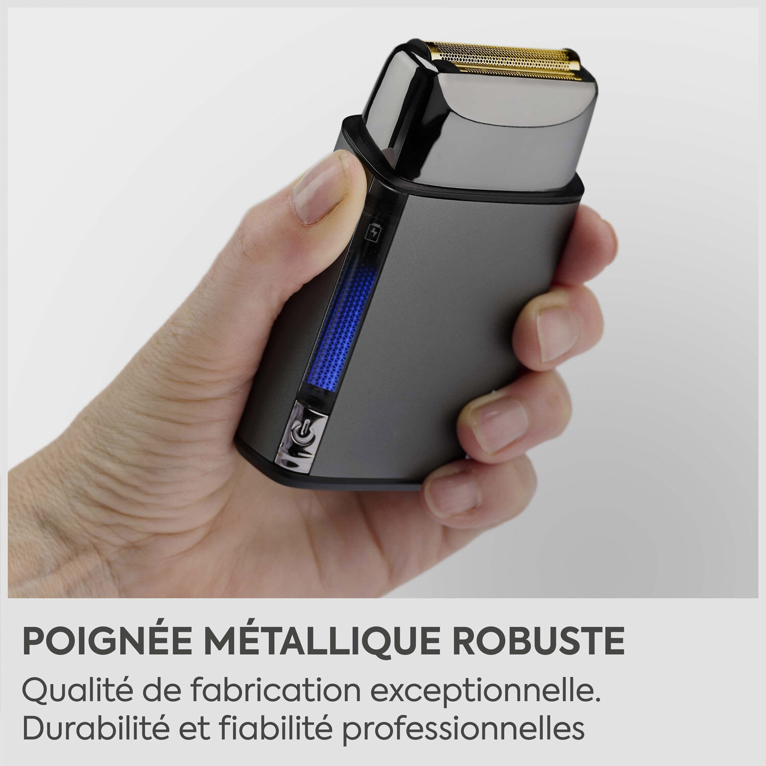 Rasoir &eacute;lectrique &agrave; grille simple Super-X Metal